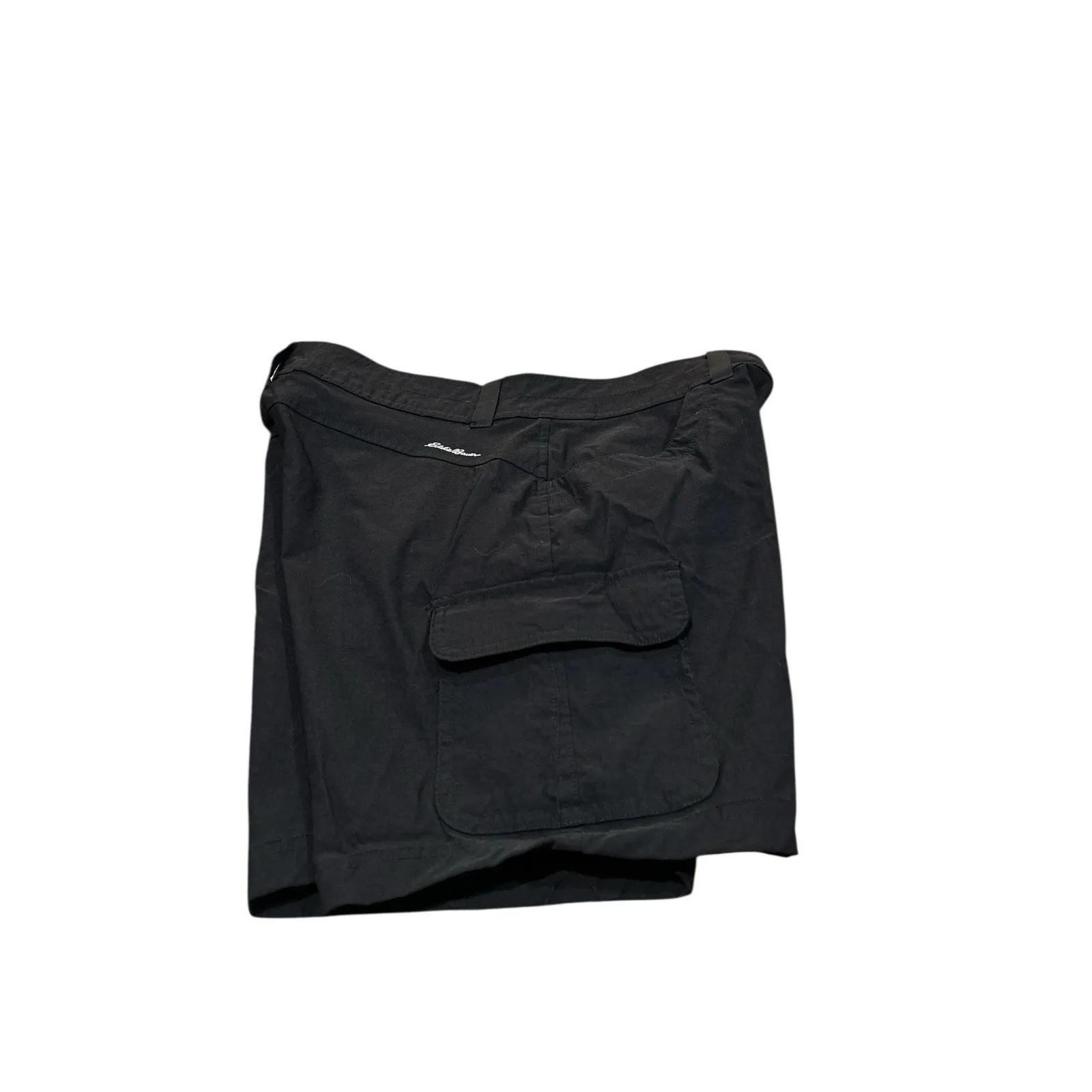 Eddie Bauer  Shorts Womens 6 Black Cargo Stretch Hiking Outdoors‎ - Image 3