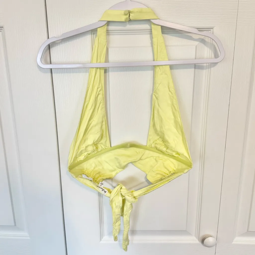 For Love And Lemons RANA CROSS FRONT CROP TOP - SMALL - Image 3