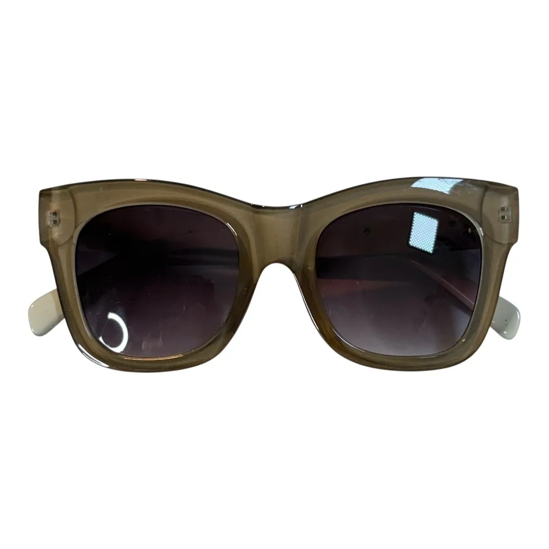 Steve Madden Women's Sunglasses Taupe Chain‎ Accent Shades SR0422 - Image 10