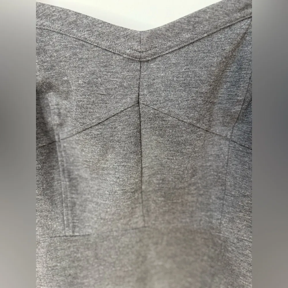 CABI Dark Gray Peplum Bustier Top Size 14 - Image 4