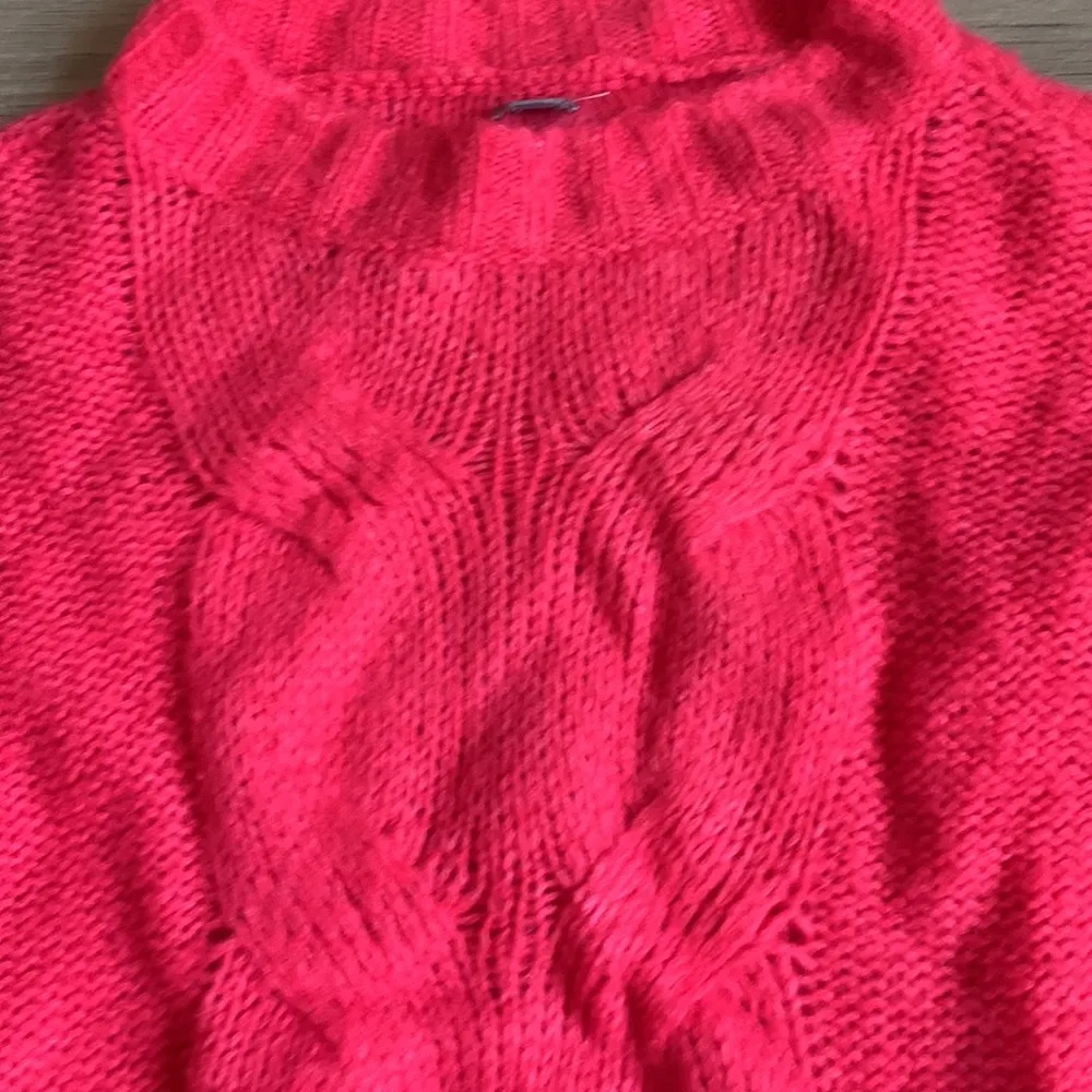 Aerie pink sweater 1/2 sleeve - Image 3