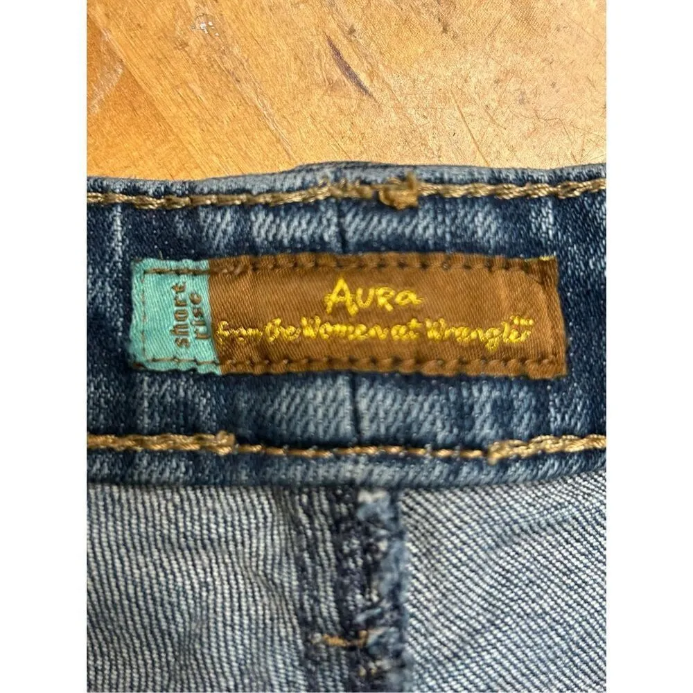Aura by wranglers short rise Jeans size 10P (8109) - Image 7