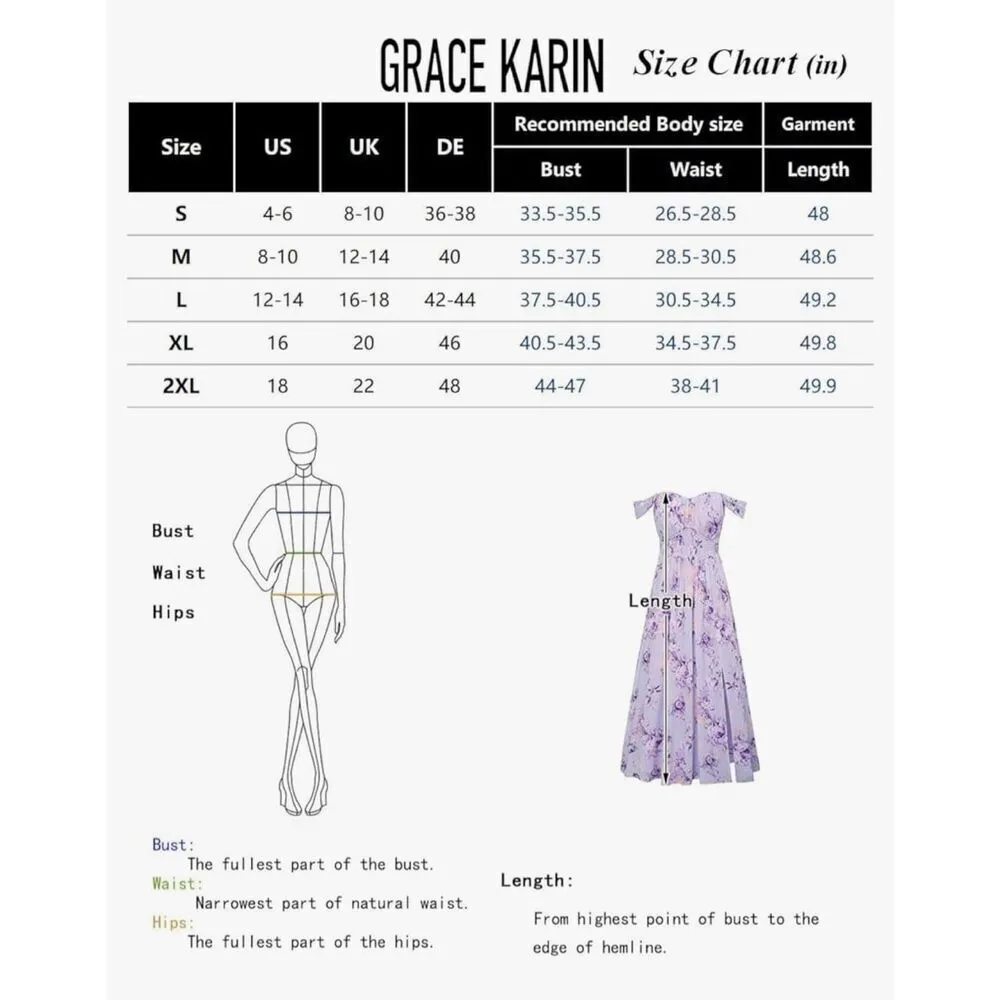 NEW Floral Flowy A Line Maxi Smocked Off Shoulder Dress 2X - Image 6