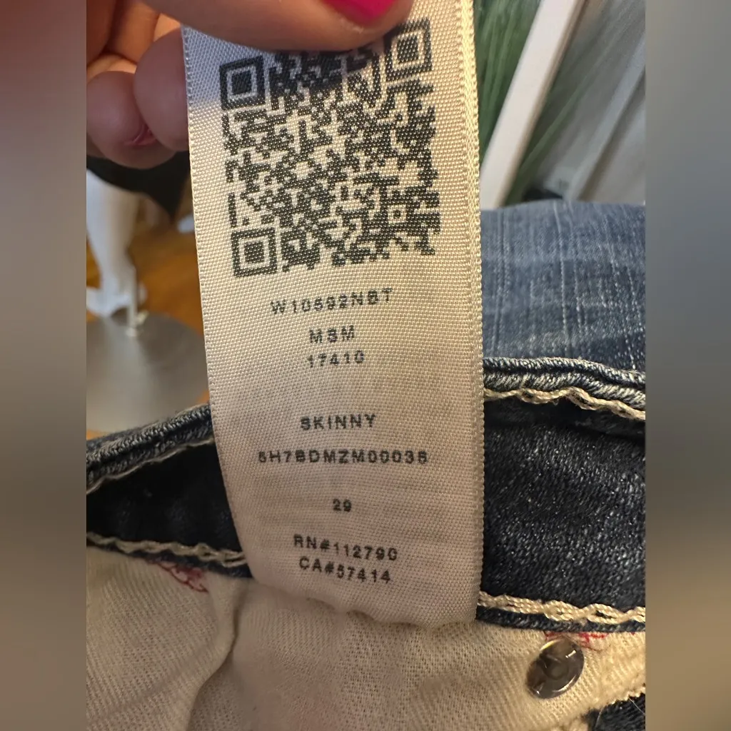 True Religion Women's Blue Jeans Skinny 29 VINTAGE - Image 6