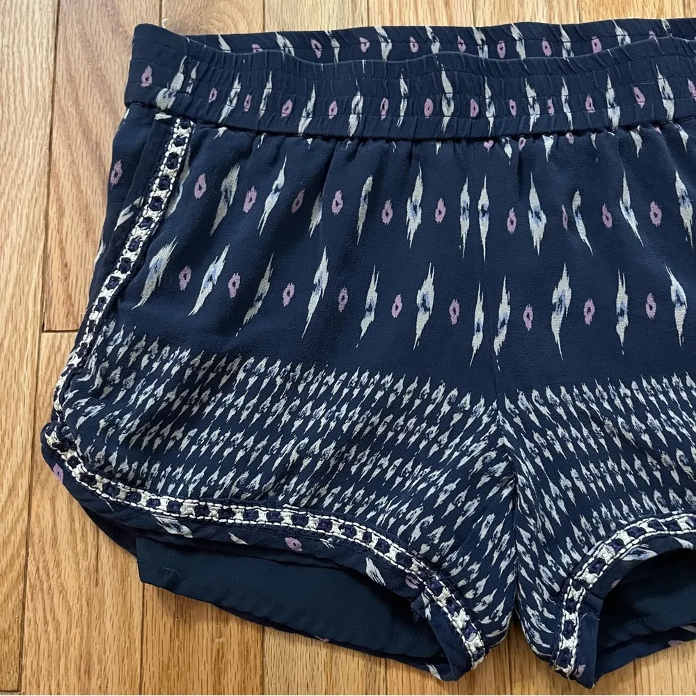 Joie  Bogen Silk shorts in printed georgette. Size XS - Image 4