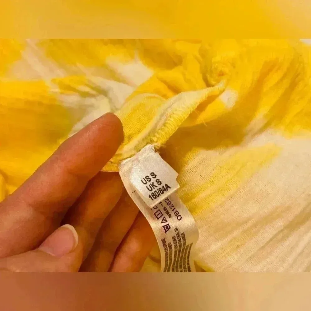 Urban Outfitters Out From Under Yellow & White Rosie Playsuit Size Small NWT $58 - Image 11