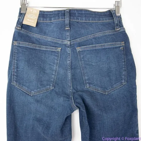 NEW Madewell Curvy‎ High-Rise Skinny Jeans in Lanette Wash, 26 - Image 9
