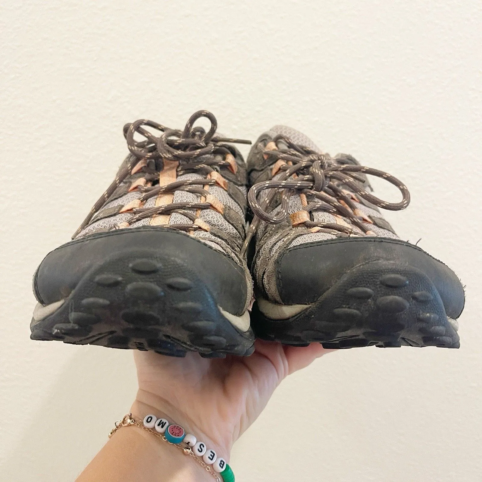 MERRELL Depart Dark Women Size 10 Gull Gray Hiking Outdoor Shoes J535264 Granola - Image 3