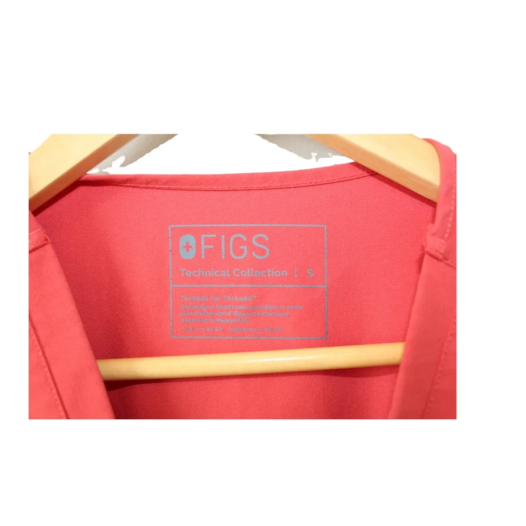 Figs Scrub Top Women's Small‎ Technical Collection Slim Catarina - Image 3