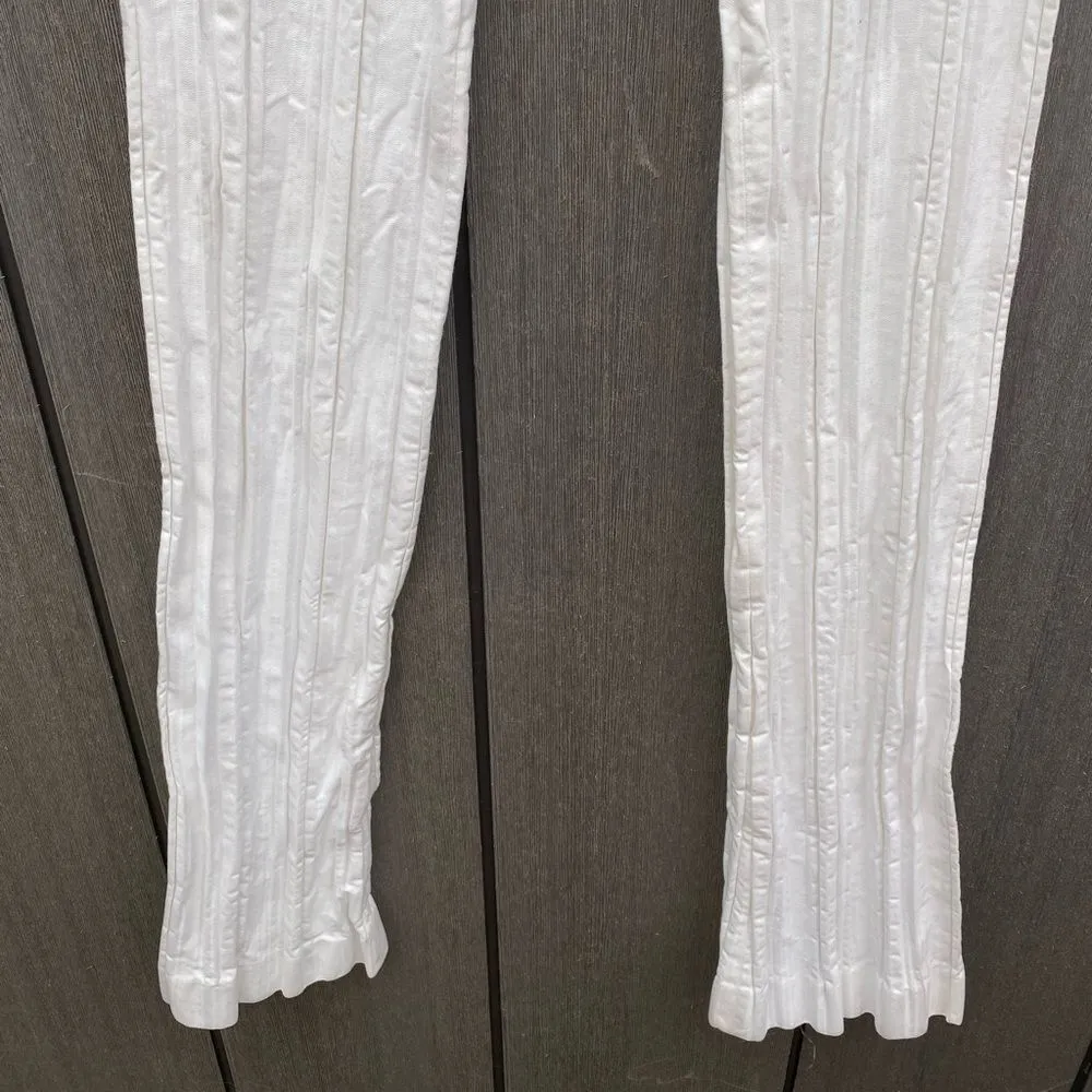 Ted‎ Baker London Cotton Pants White Size undefined - Image 3