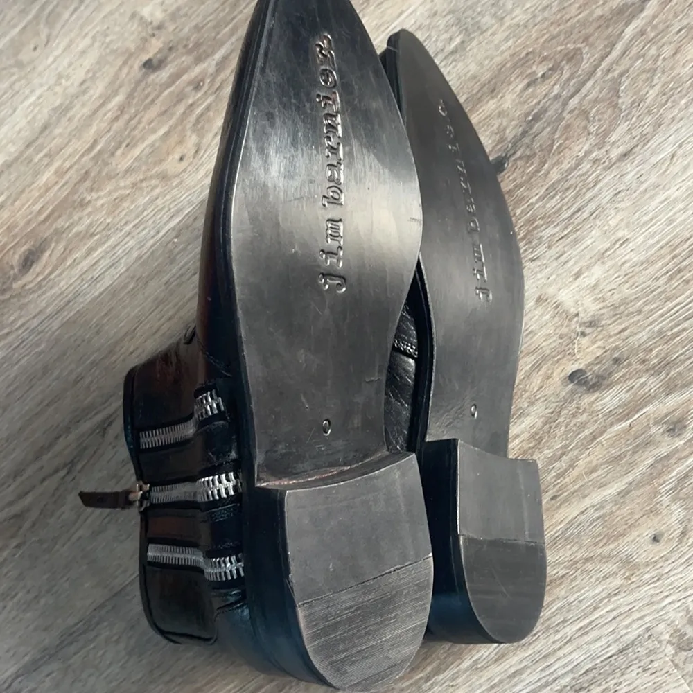 JBLA by Linea Pelle (Anthropology) Leather Alex Bootie Black Size 10 - Image 11