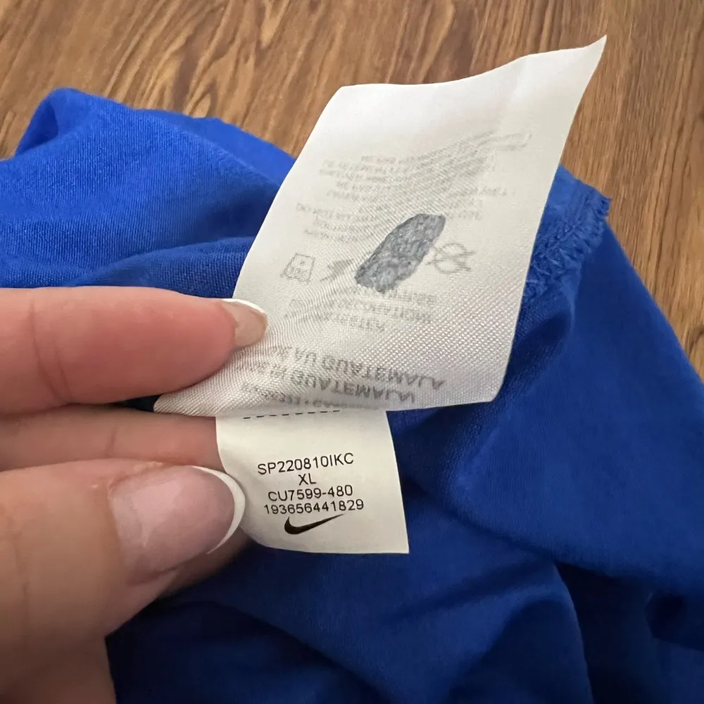 Nike Royal Blue Legend Short Sleeve Training T-Shirt Size XL - Image 5