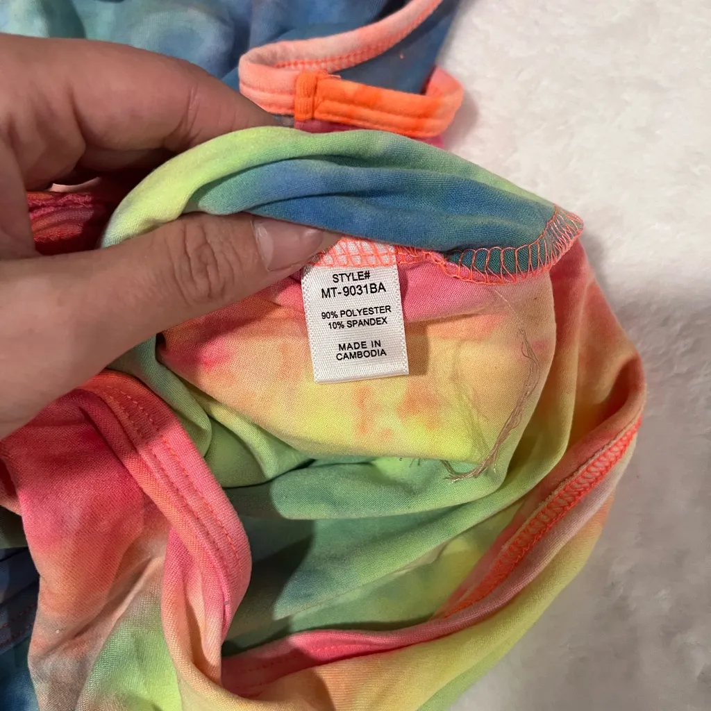 Zenana Multicolored Bodysuit—Size Medium - Image 7