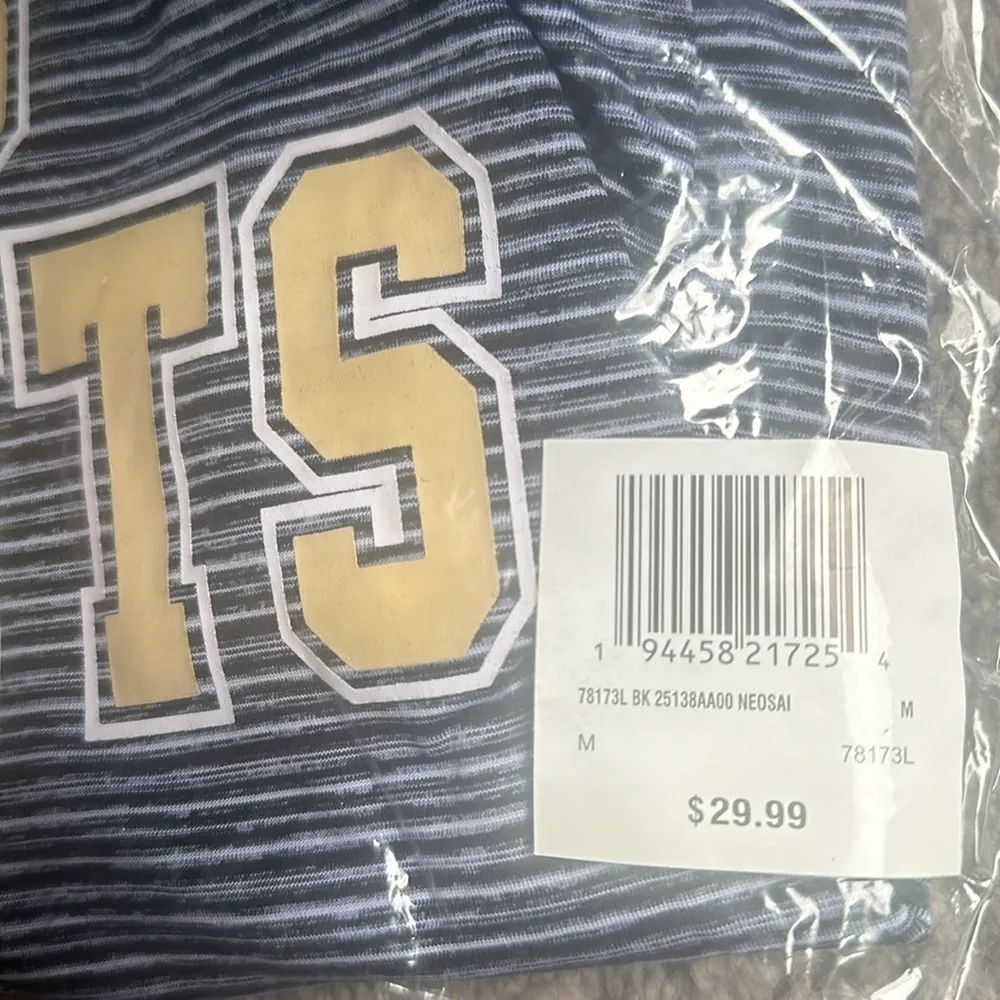 New Era New Orleans Saints NFL Womens Tank Top Size Medium Blue - Image 3