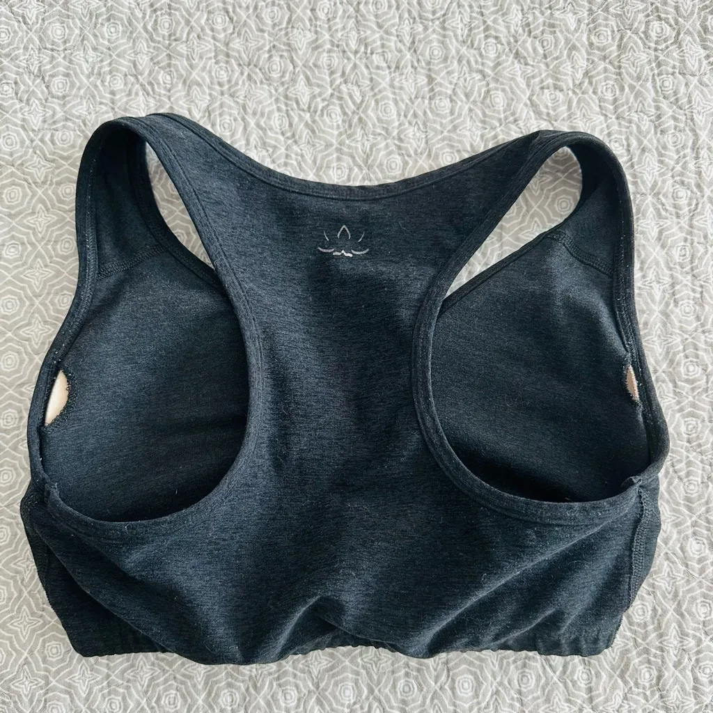 Beyond Yoga Lift Your Spirits Sports Bra Spacedye Padded Racerback Size M - Image 9