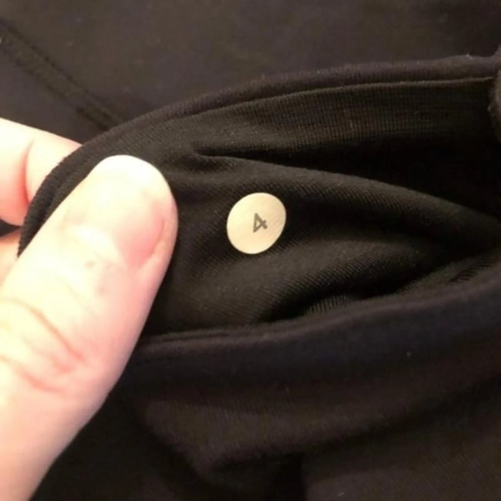 Lululemon Wunder Under Leggings Navy Black Stripe - Image 5