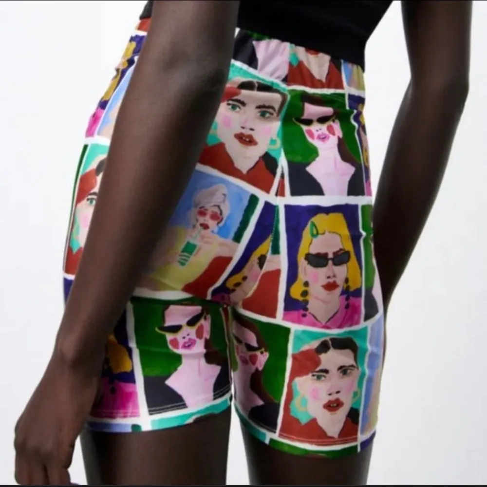 NWT Zara Natacha Paschal Bike Short-S - Image 3