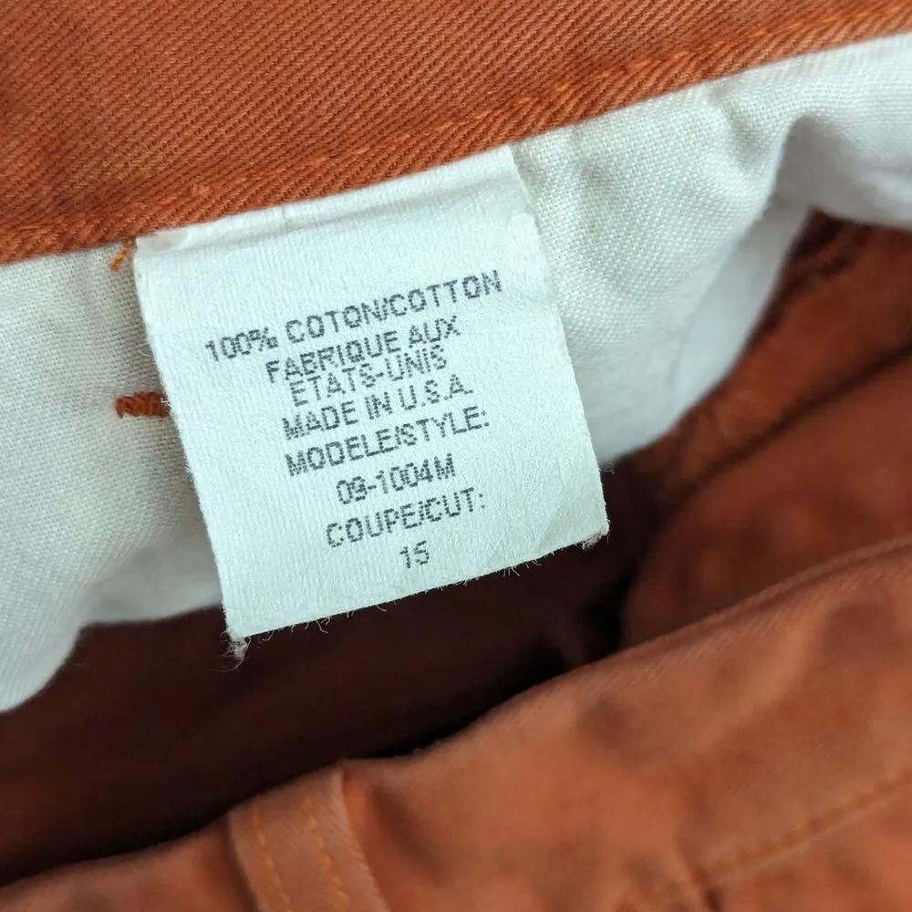 Vintage Joie Orange Embroidered Wide Leg Pants Butterfly Metallic Printed Jeans - Image 6