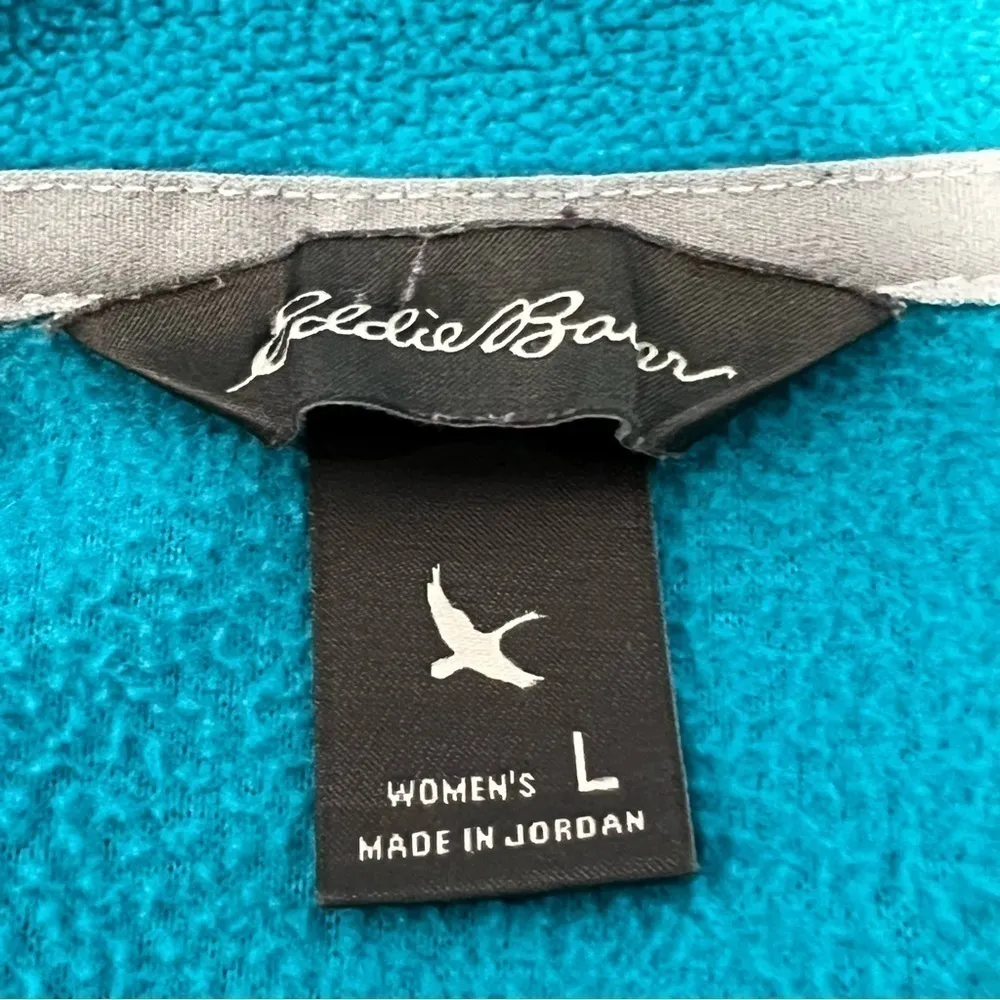 Eddie Bauer Women’s Quarter Zip Pullover Fleece Tops Size L - Image 9