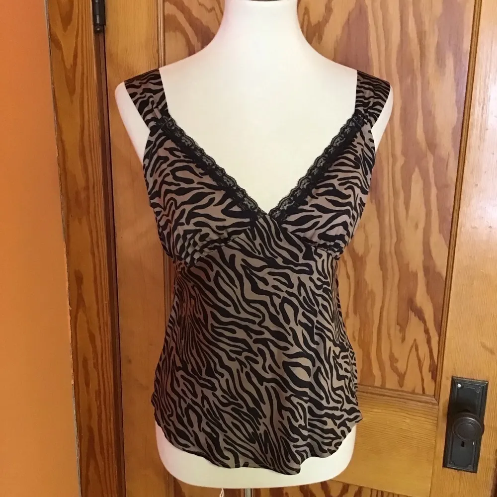 Wild Fable Tiger stripes n lace sexy NWT camisole - Image 5