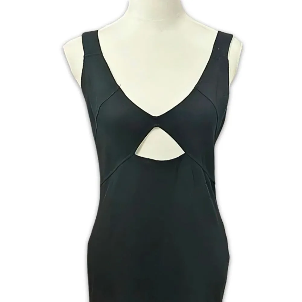 BB Dakota Steve Madden Dress Stretch Knit Fabric Cut-Out Bodycon Black W XL NWOT - Image 2