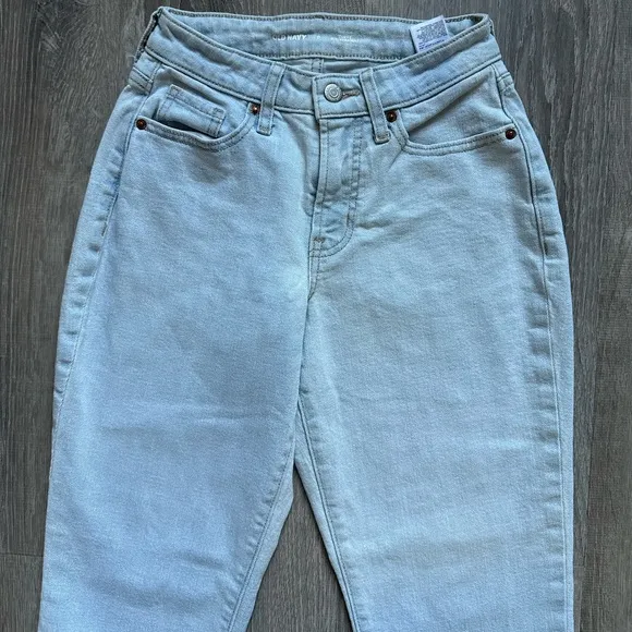 Old‎ Navy High Rise Curvy OG Straight Size 0 - Image 3