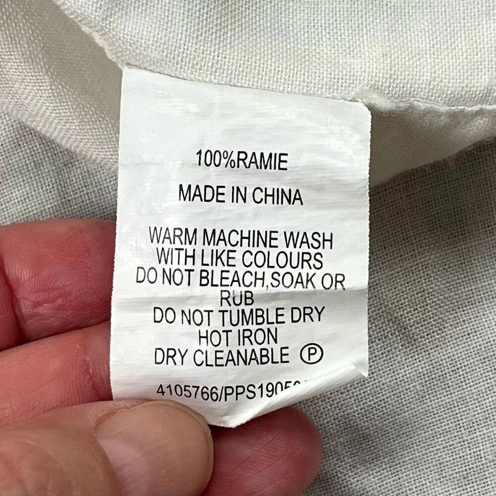 Piper Women’s White V-neck Tunic Blouse 16 - Image 9