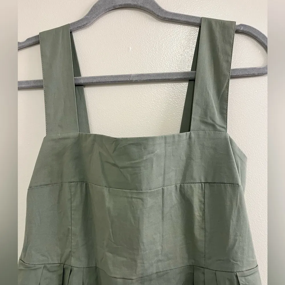 NWT Sofia Faiza Dress in Army Green OS Size M - Image 6