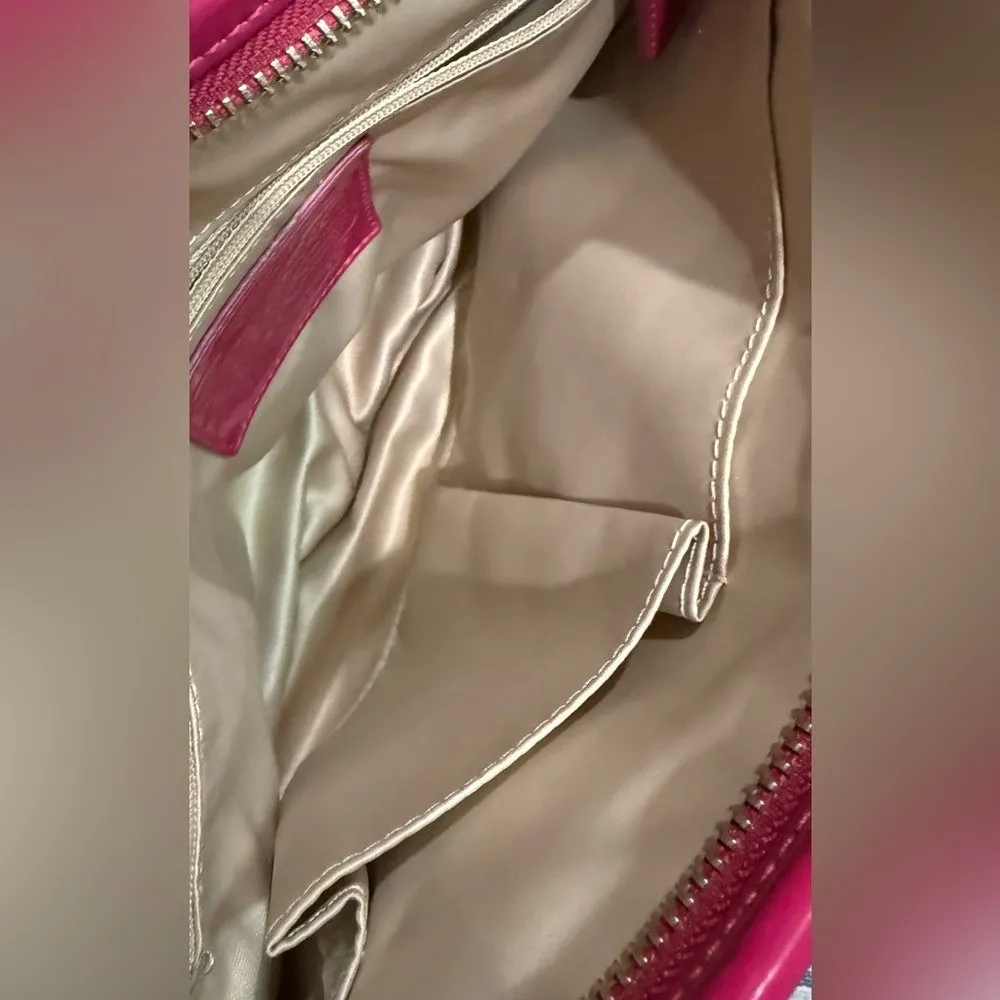 Coach Poppy Liquid Gloss Hippie Crossbody‎ Shoulder Bag Hang Tags - Hot Pink Y2K - Image 10