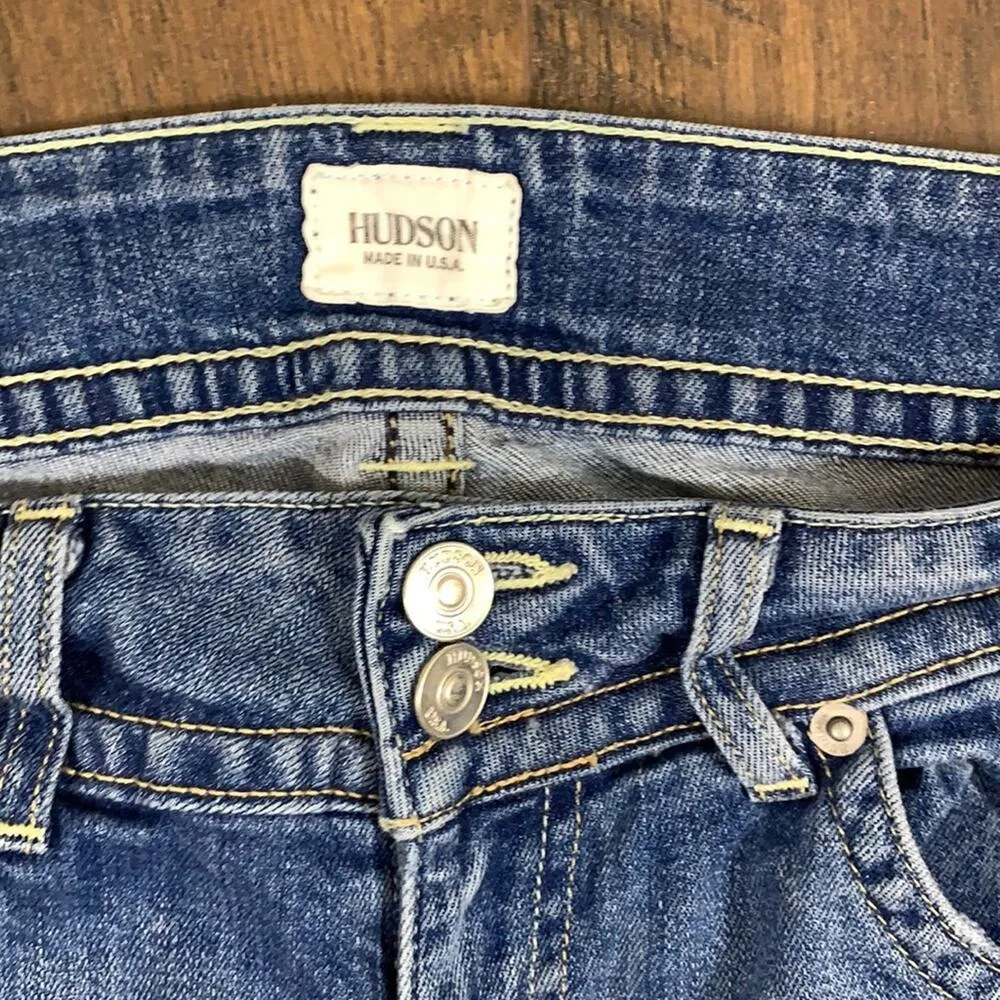 Hudson Bootcut Back Flap Pocket Jeans - Image 2