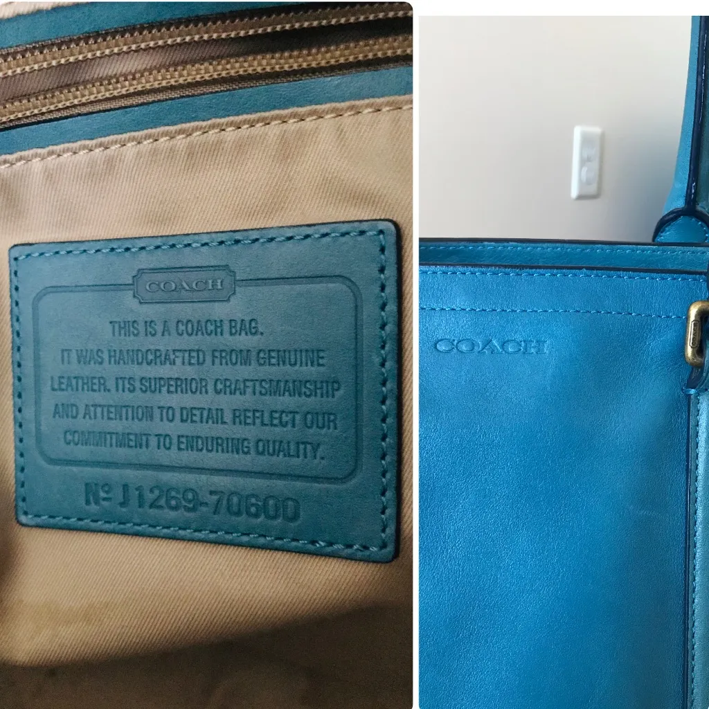 Bleecker Legacy XL Leather Travel Tote Crossbody Bag, 70600, Unisex, 2012 - Image 10