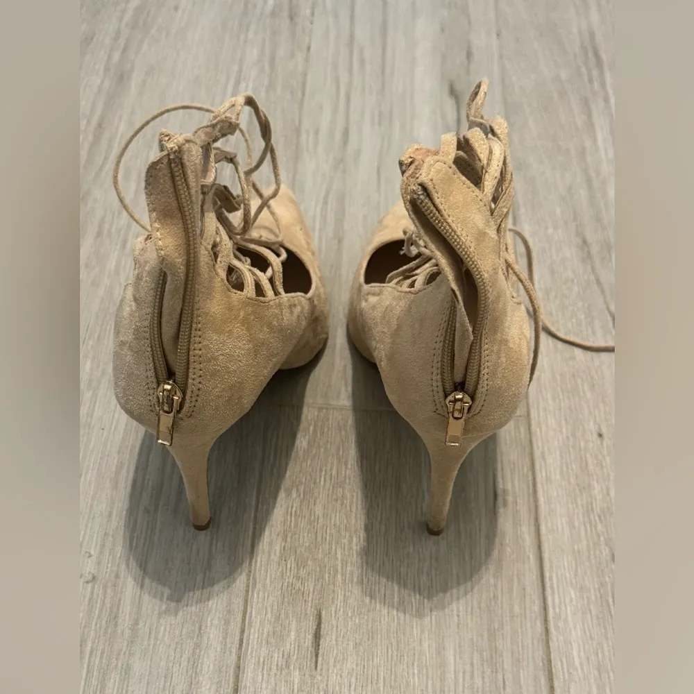 Elegant Lace-Up Stiletto Heels - Image 3