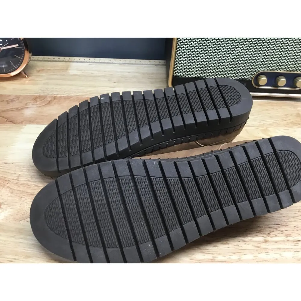 Easy Street Women's 7 Brown Leather Slip-On Round Toe Comfort Ballet Flats - Image 6