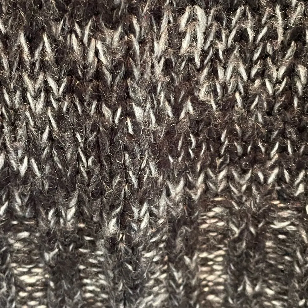 Ultra Flirt Black Marled Sweater Tunic Dress size Large (Junior) - Image 9