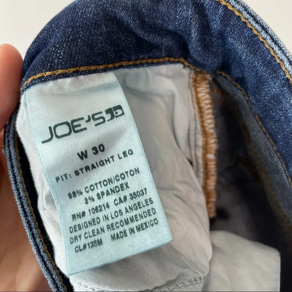 Joe’s Jeans Nellie Straight Leg Dark Wash Jeans - Image 6