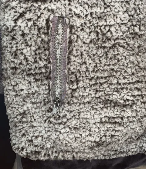 Thread and Supply Gray Sherpa Vest - Image 7