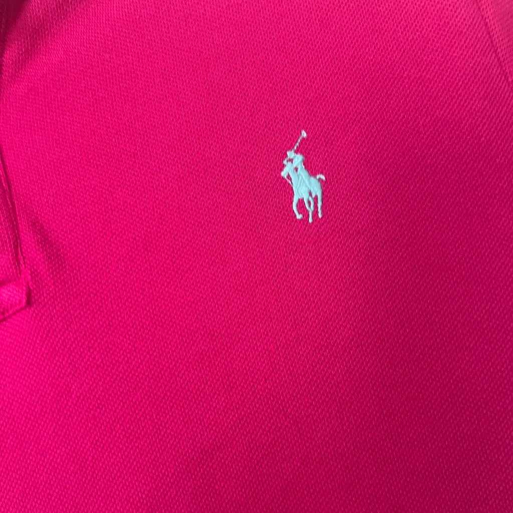Ralph Lauren Women's Fuchsia Polo Dress - Image 2