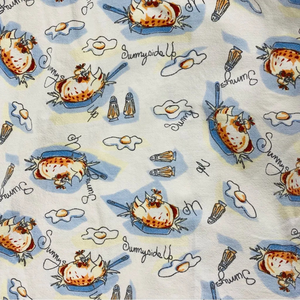 VINTAGE ASHLEY TAYLOR Flannel Pajama Set White Size 2X - Image 7