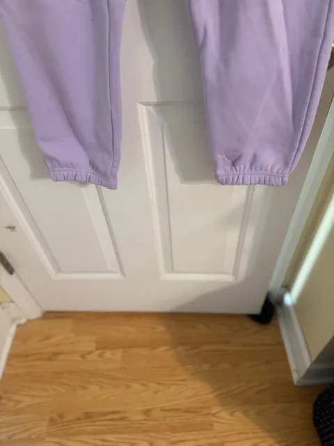 Fabletics Go To Slim Sweatpants Hazy Iris Sz M - Image 2