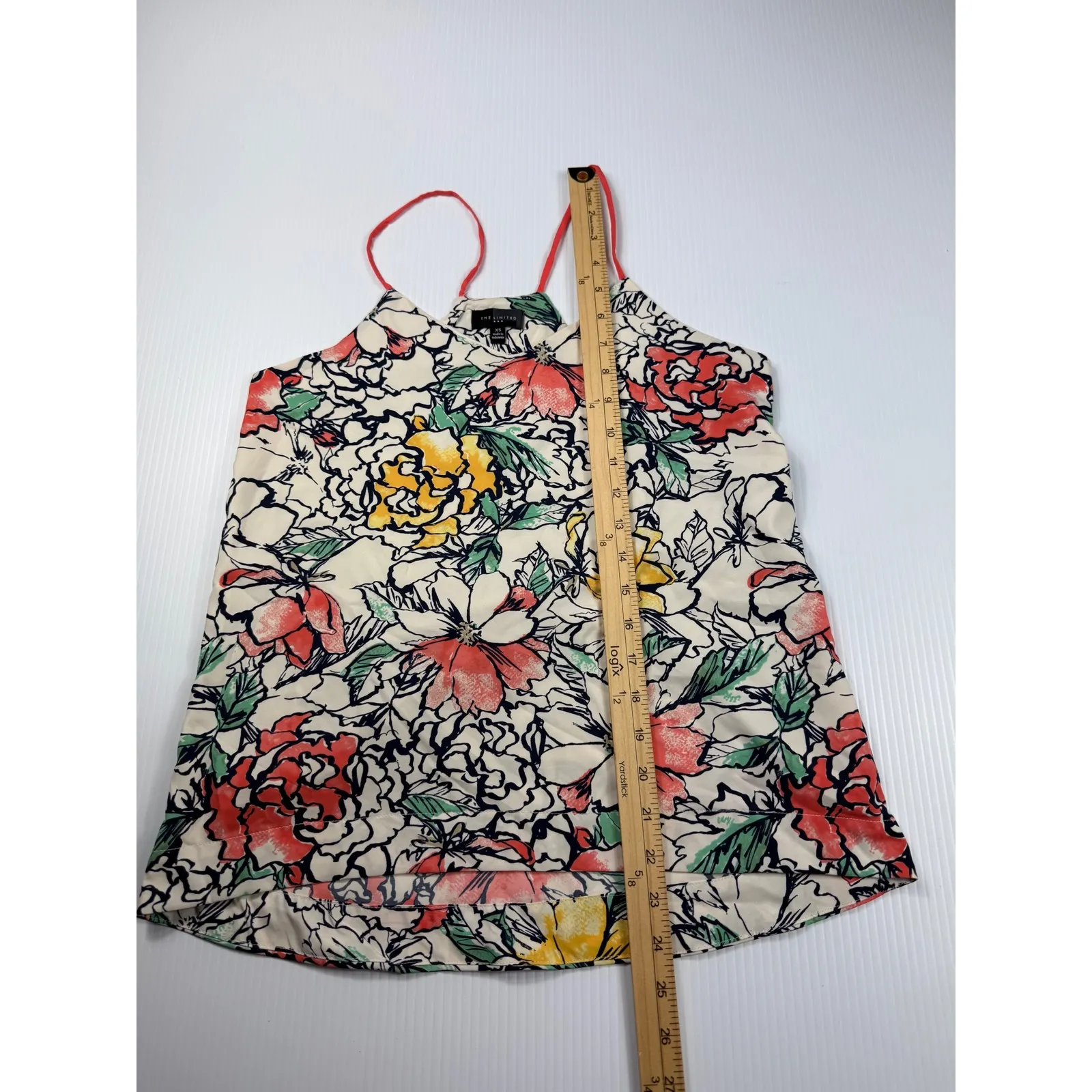 The Limited Floral Cami Top Sleeveless Casual Summer Blouse XS‎ - Image 4