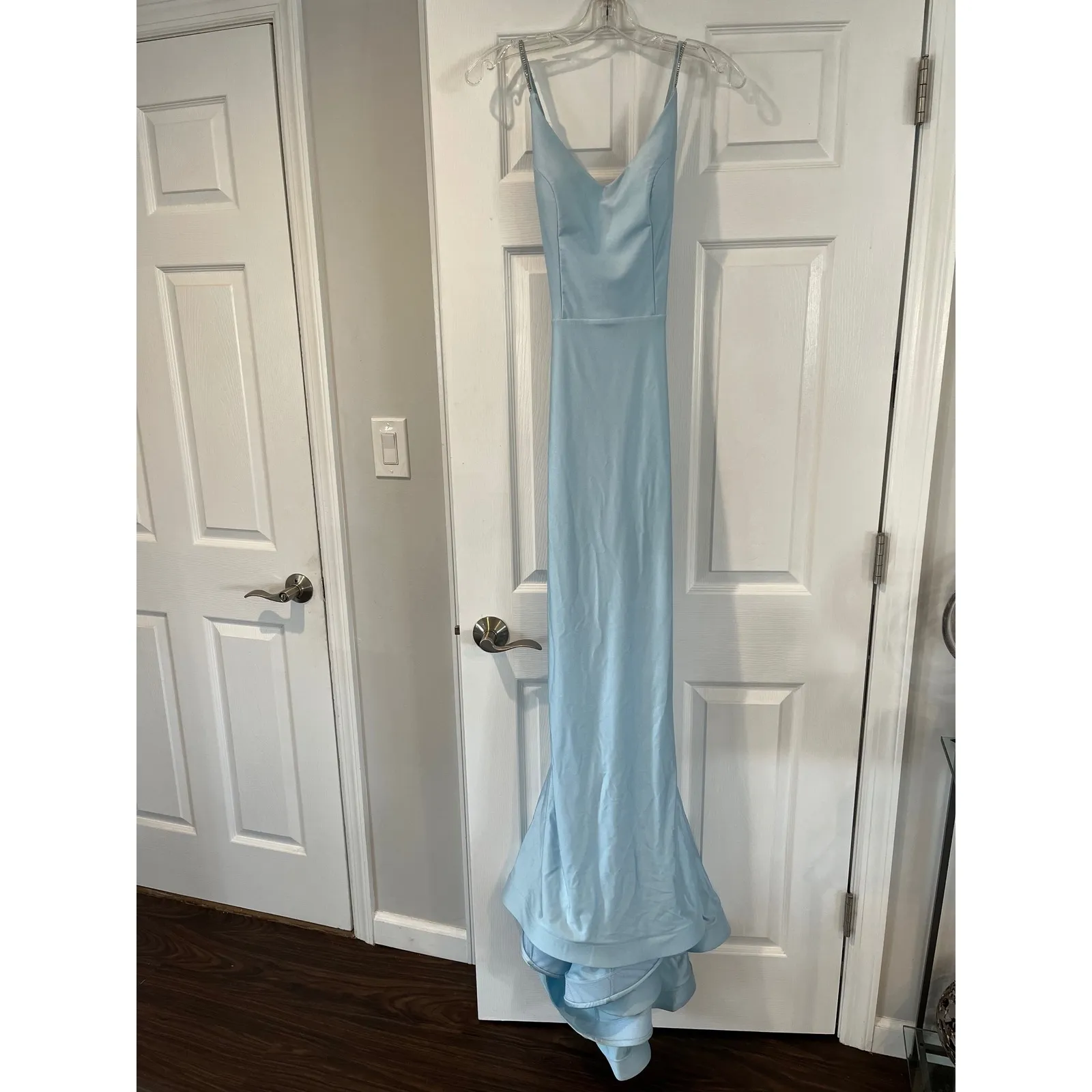 Worn once Jessica angel blue prom dress size small‎ - Image 10