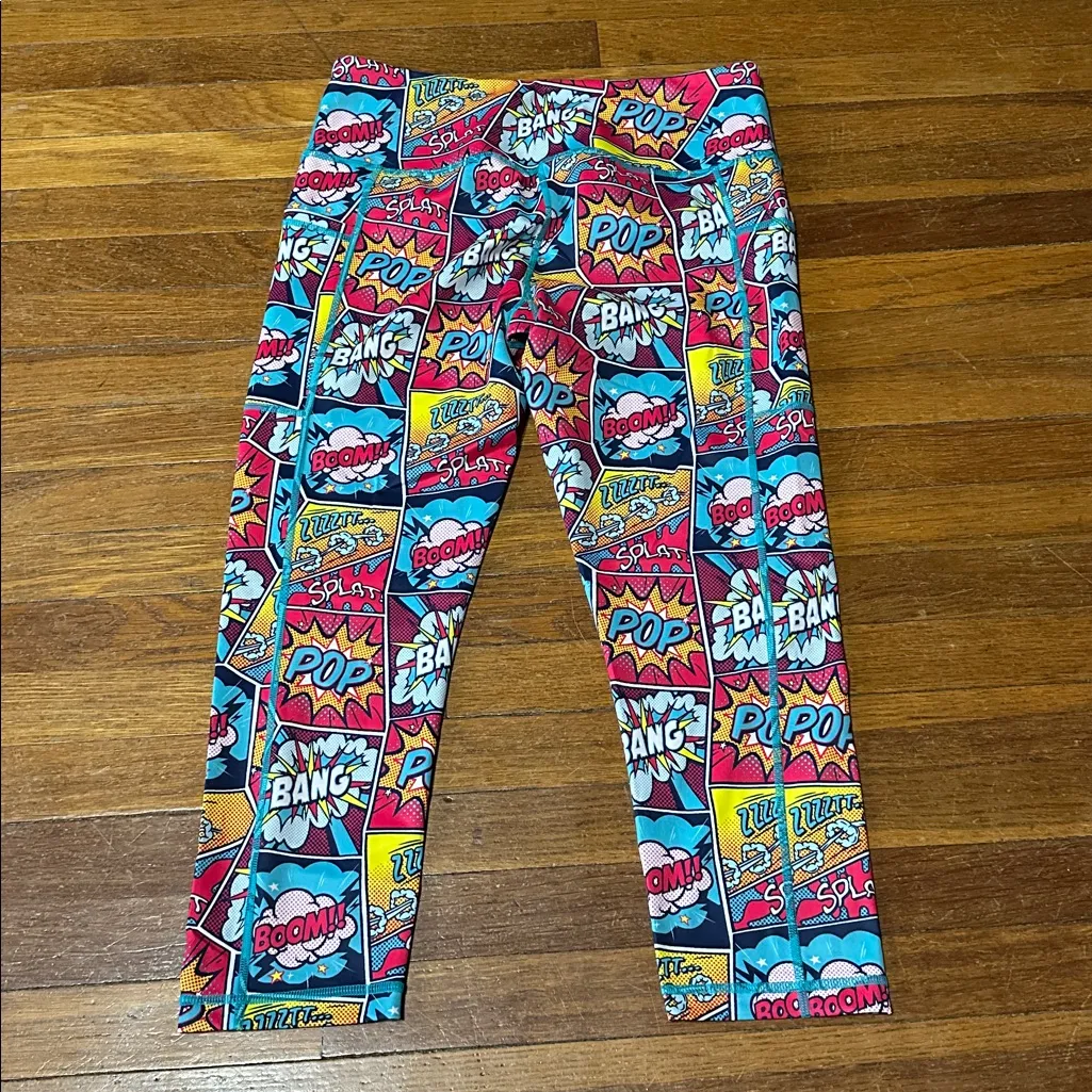 Constantly Varied Gear CVG Knockout Capri Leggings, Medium Red - Image 4