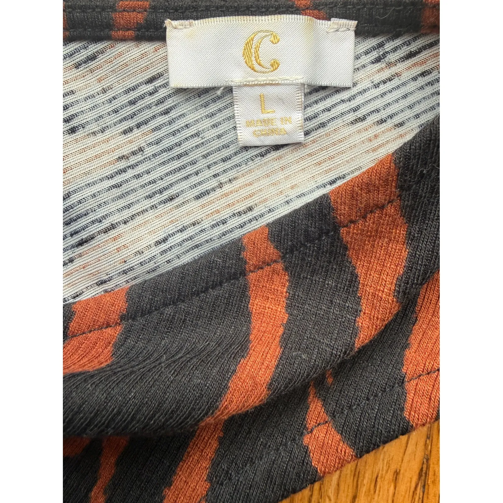 Womens Size L Wide Leg Jumpsuit Zebra Print V Neck Sleeveless Brown Size L - Image 6