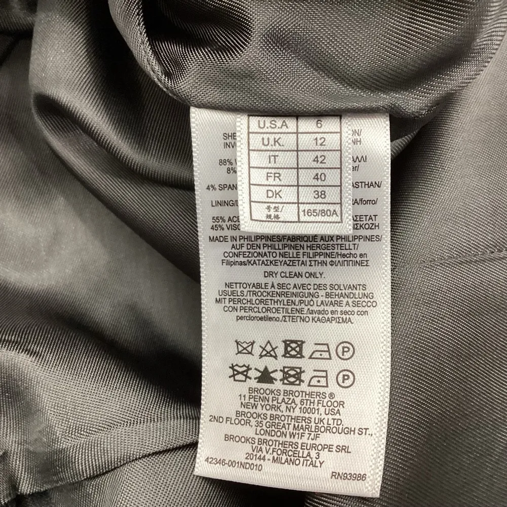 Brooks Brothers Explorer Pinstripe Dress Size 6 - Image 8