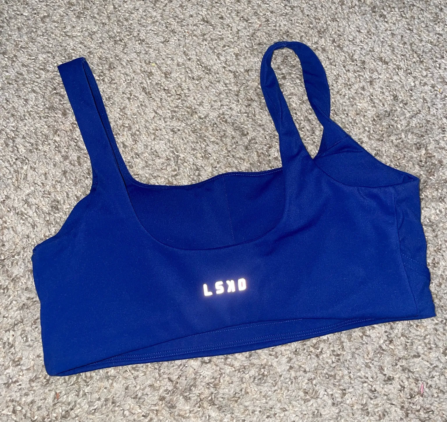 LSKD Elevation sports bra Blue - Image 2
