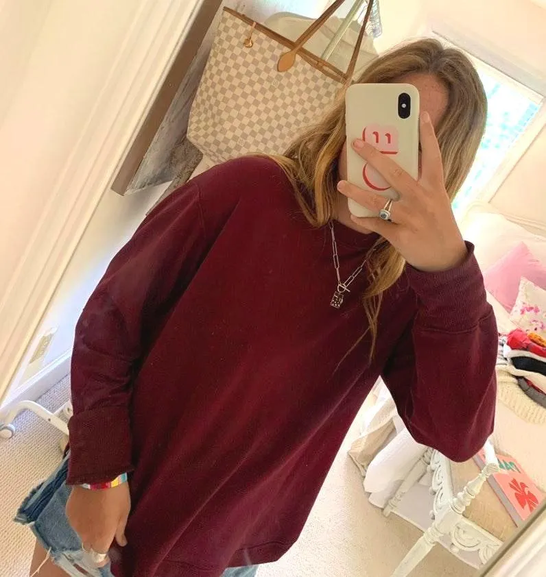 Joy Lab Garnet Sweatshirt - Image 2