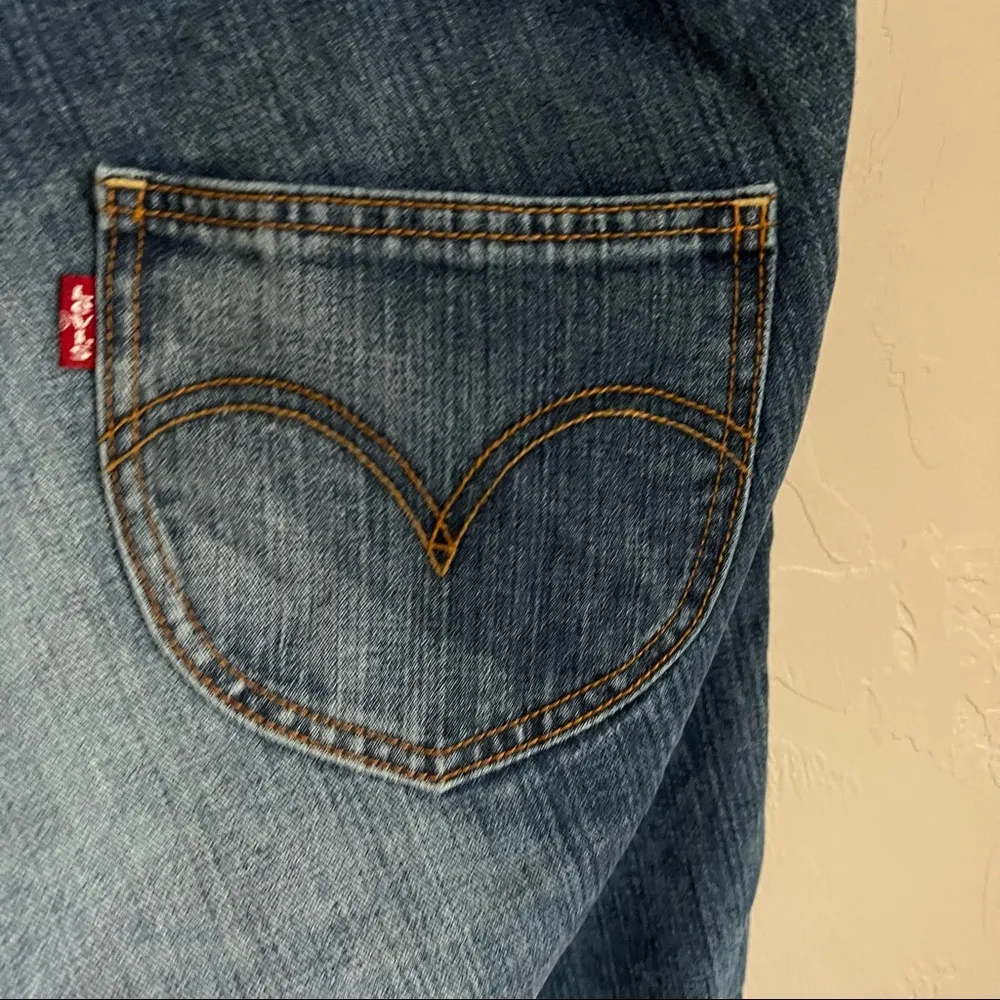 504 Slouch Vintage Y2K Bermuda Denim Shorts - Image 4