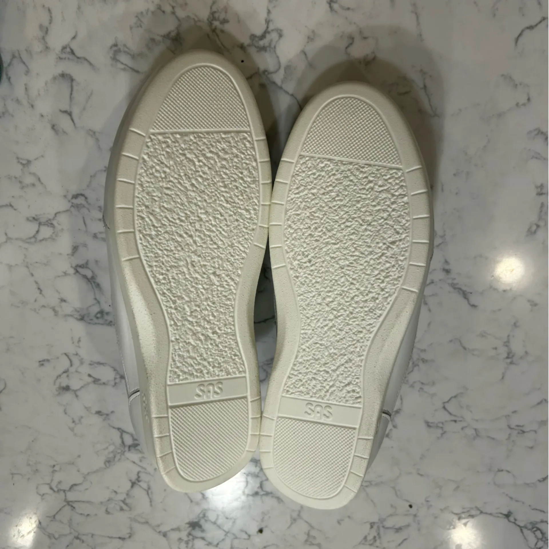 SAS White Tour Mesh Tennis Shoes Comfort Walking Sneakers Size 10.5 WW Wide - Image 6