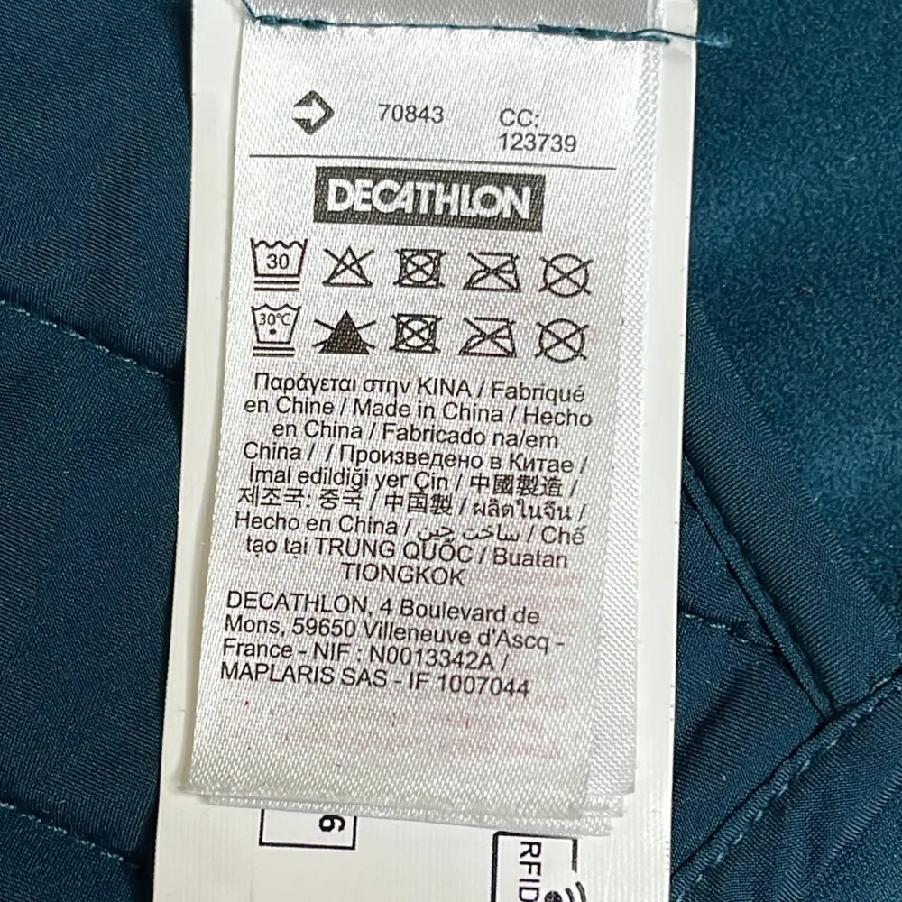 Decathlon Kalenji Women's Run Warm, Running Puffer Vest in green Size XS - Image 8