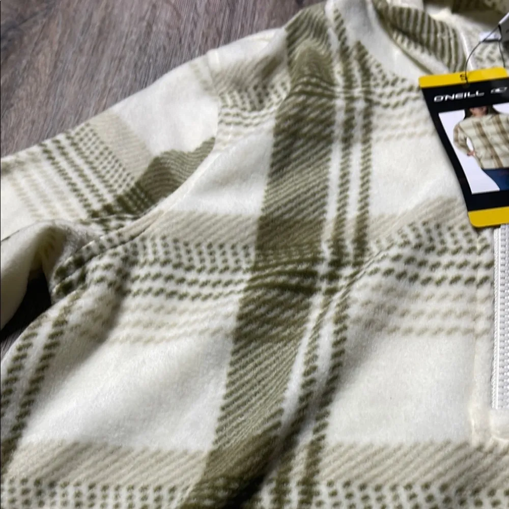 O’Neill Plaid Hooded Jacket - Size Small - Image 6